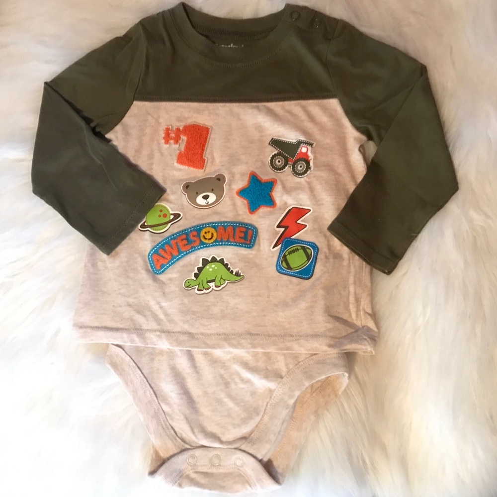 NWOT Baby Boy Long Sleeve Onesie | 24 Months